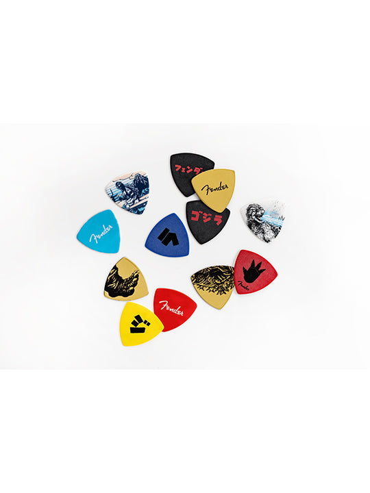 Fender Limited Edition Godzilla Picks & Collectible Tin (12)
