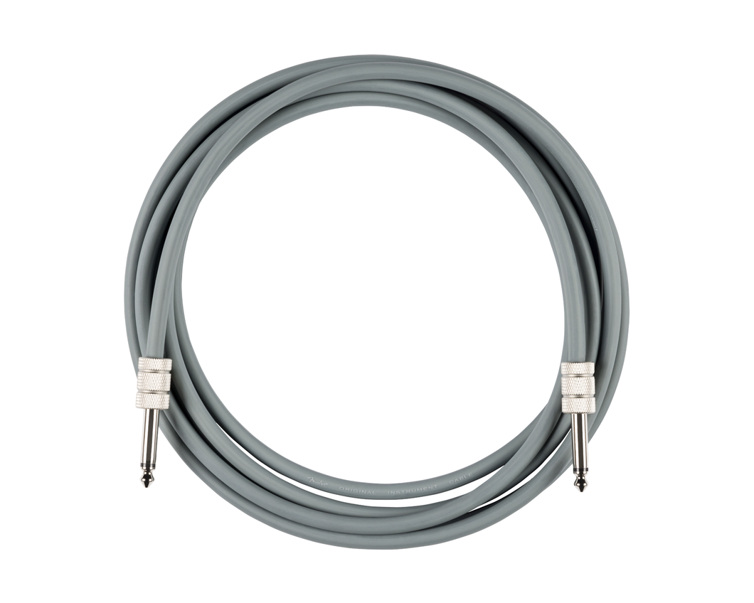 Fender 10' Anniversary Instrument Cable - Grey
