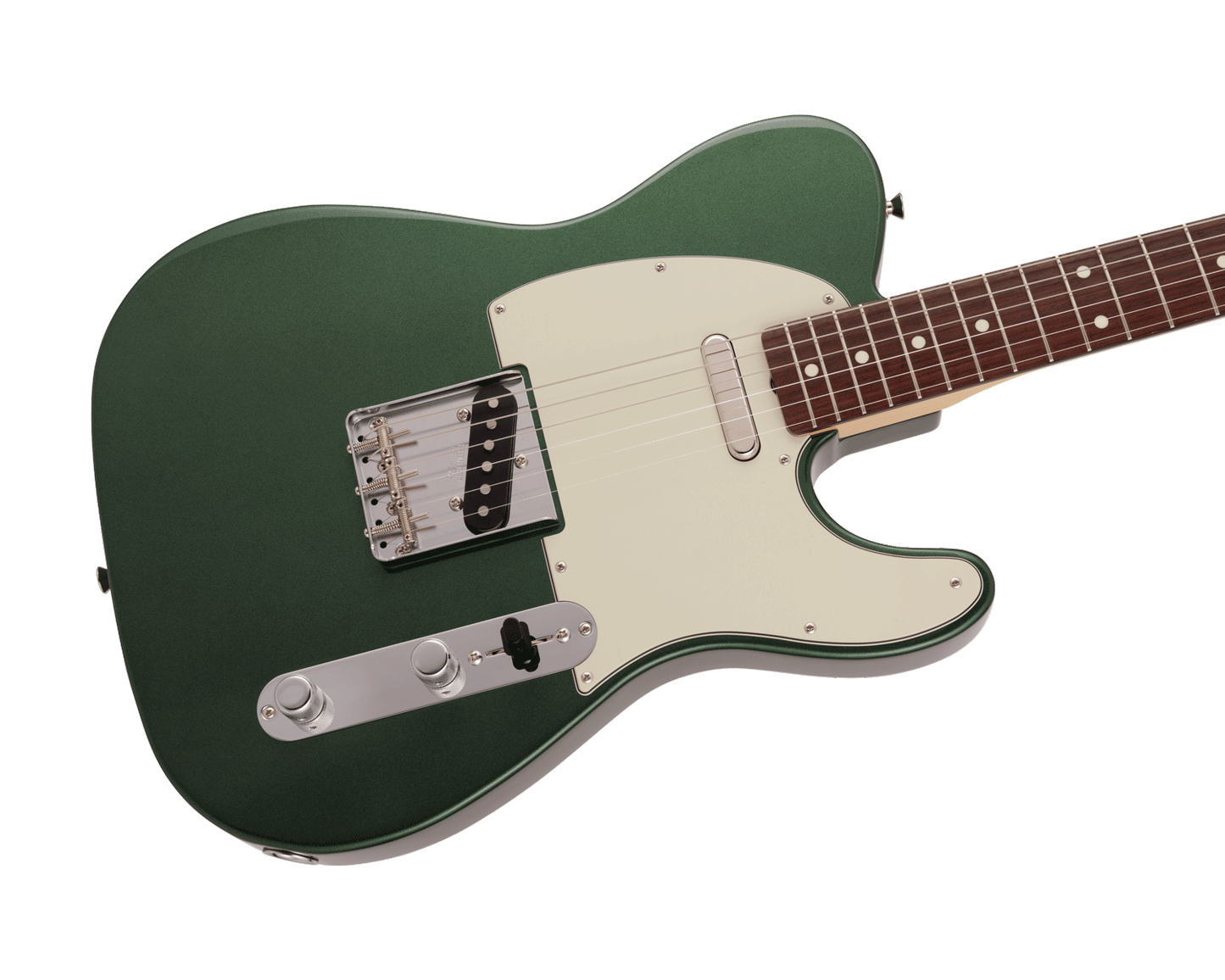 Fender 2023 Collection Made in Japan Traditional 60s Telecaster - Aged Sherwood Green Metallic