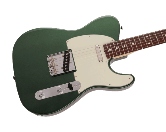 Fender 2023 Collection Made in Japan Traditional 60s Telecaster - Aged Sherwood Green Metallic
