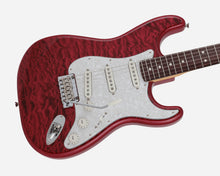 Load image into Gallery viewer, Limited Edition Fender 2024 Collection: Made in Japan Hybrid II Stratocaster - Quilt Red Beryl
