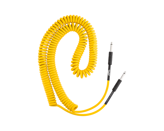 Fender 30' Coil Cable Fender x Third Man Hardware - Yellow