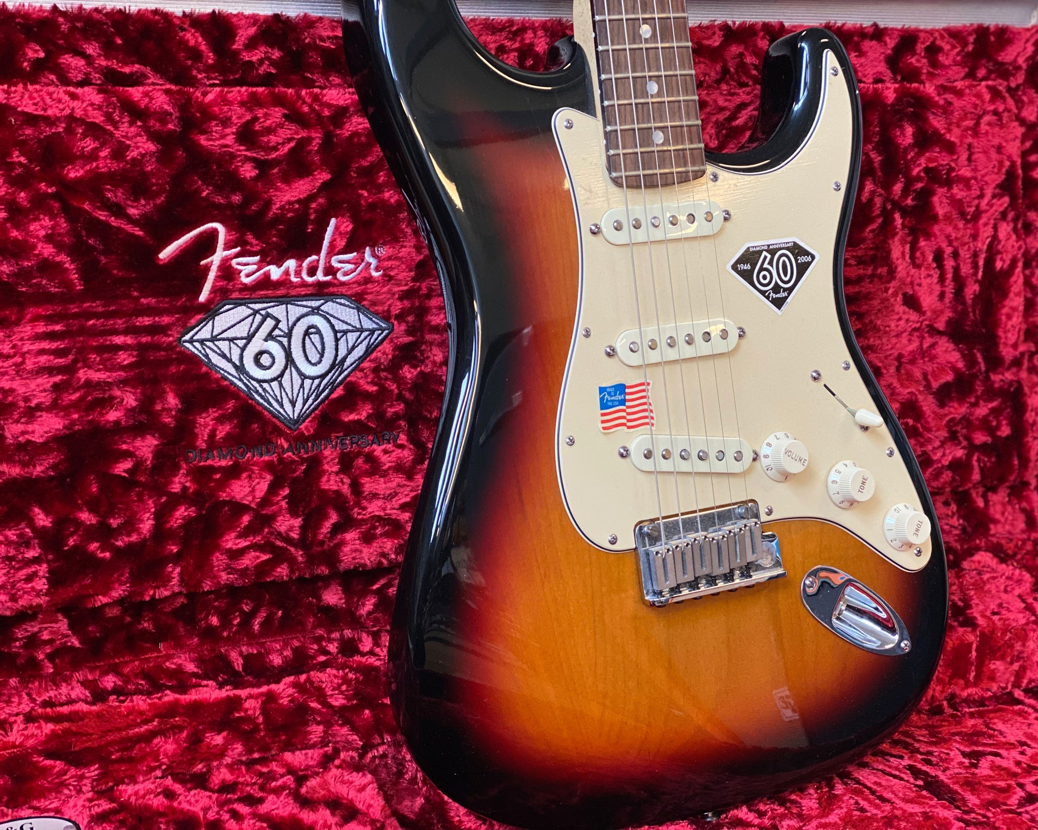 Fender stratocaster american deluxe 60th sales anniversary