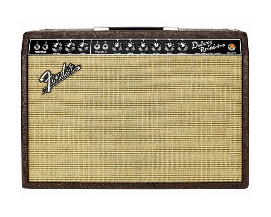 Fender 65 Deluxe Reverb - Tooled Western/Wheat