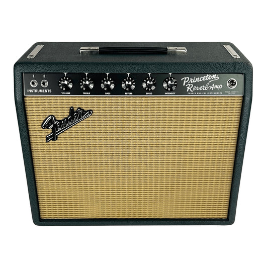 Fender 65 Princeton Reverb - British Racing Green/Wheat