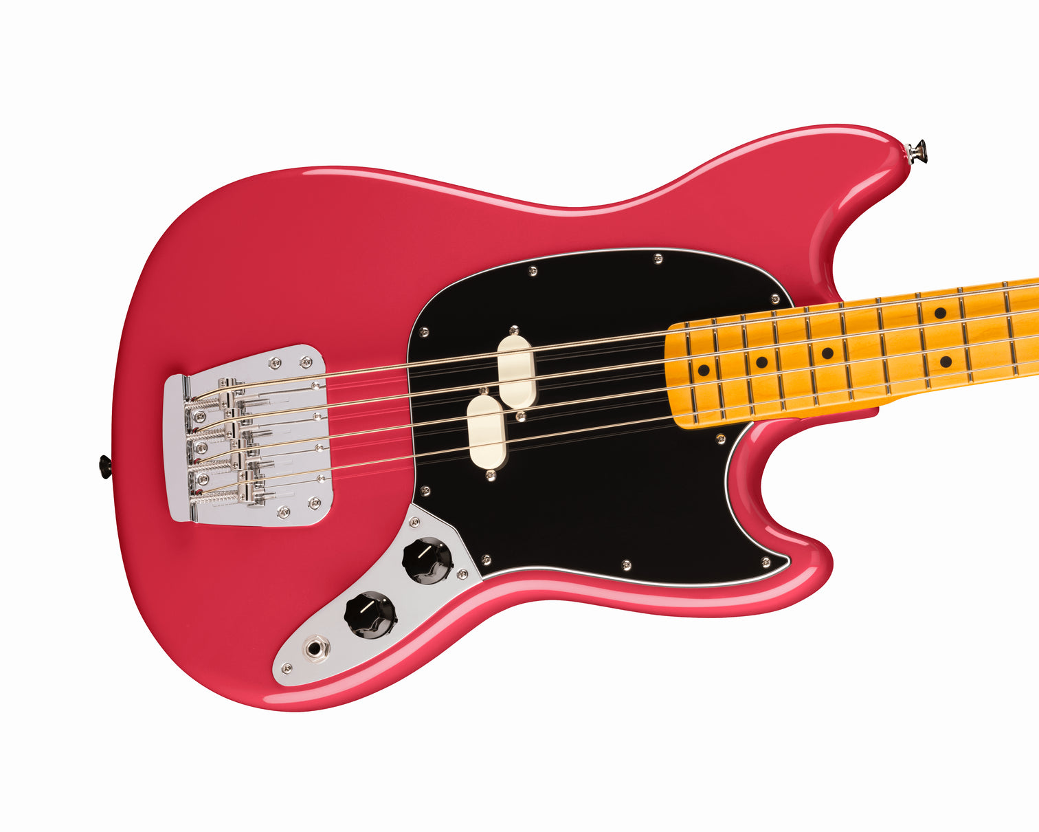Fender American Professional Classic Mustang Bass Faded Dakota Red