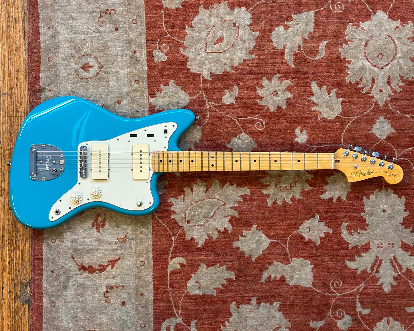 Fender American Professional II Jazzmaster - Miami Blue / Maple Neck