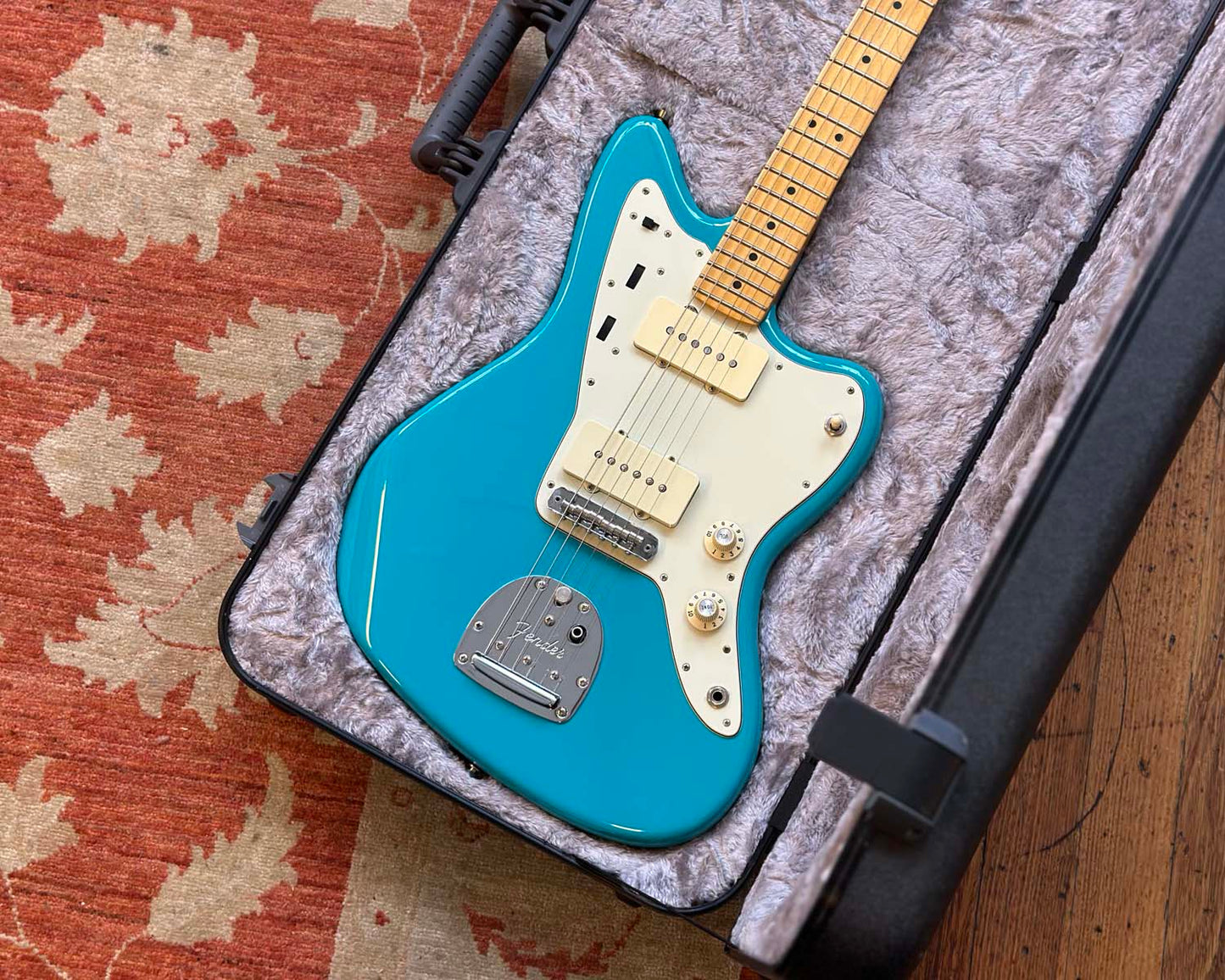 Fender American Professional II Jazzmaster - Miami Blue / Maple Neck