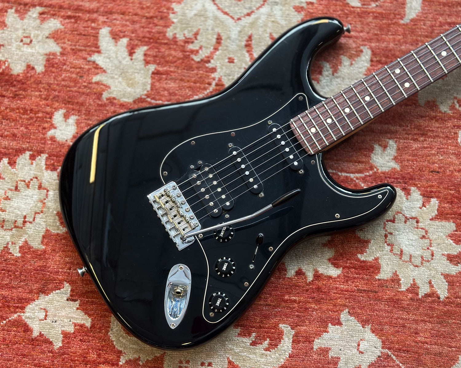 2010 Fender American Special Stratocaster HSS Black w/ HSC