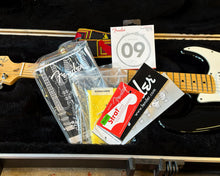 Load image into Gallery viewer, 2011 Fender American Standard Stratocaster - Black with Maple Neck w/ Original Hard Shell Case, Strap &amp; Case Candy
