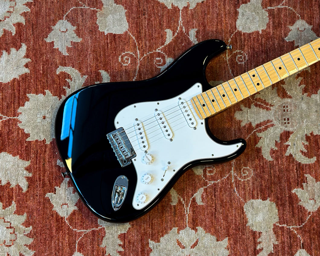 2011 Fender American Standard Stratocaster - Black with Maple Neck w/ Original Hard Shell Case, Strap & Case Candy