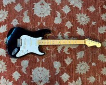 Load image into Gallery viewer, 2011 Fender American Standard Stratocaster - Black with Maple Neck w/ Original Hard Shell Case, Strap &amp; Case Candy
