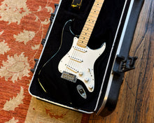Load image into Gallery viewer, 2011 Fender American Standard Stratocaster - Black with Maple Neck w/ Original Hard Shell Case, Strap &amp; Case Candy
