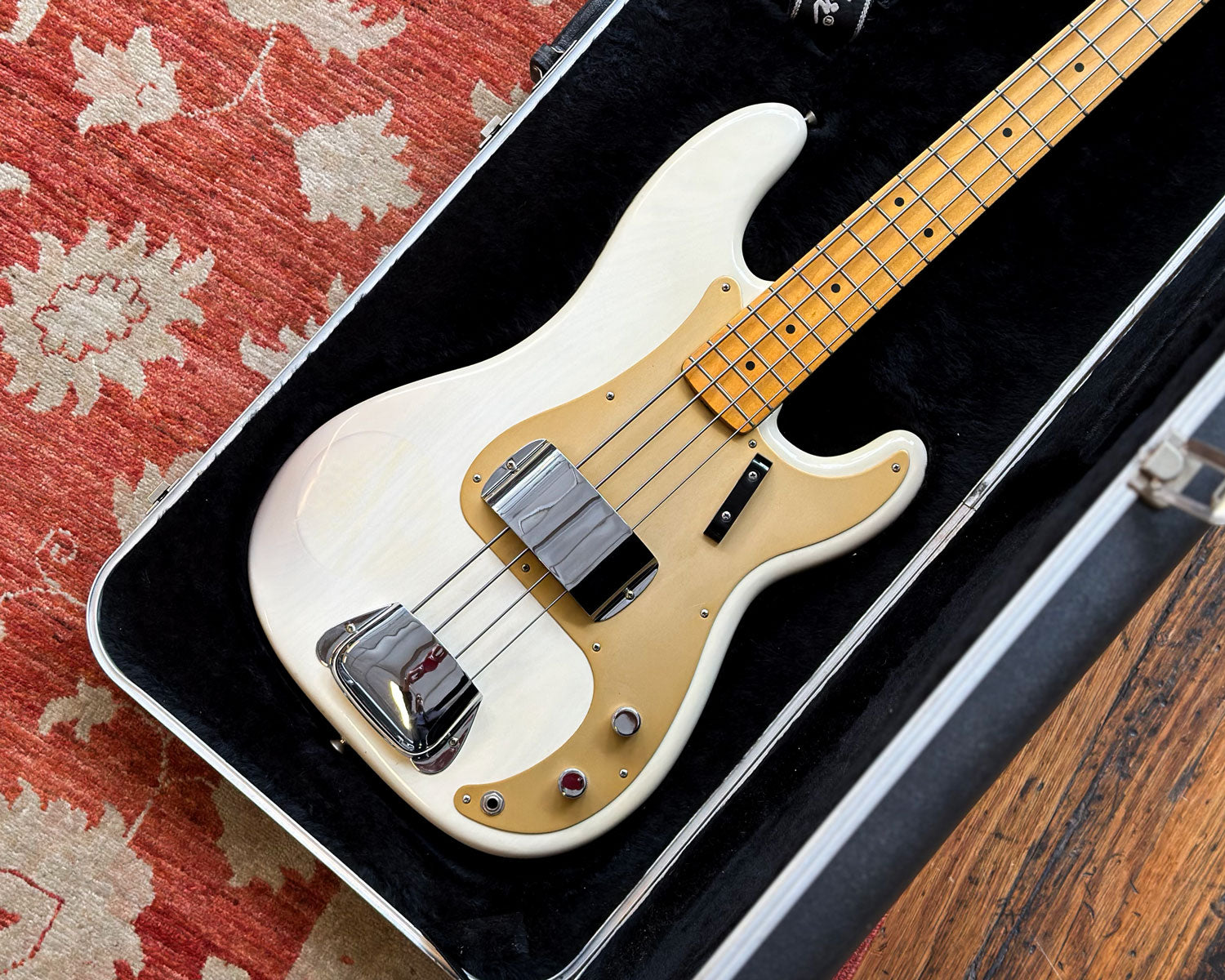 2008 Fender American Vintage '57 Precision Bass - White Gold
