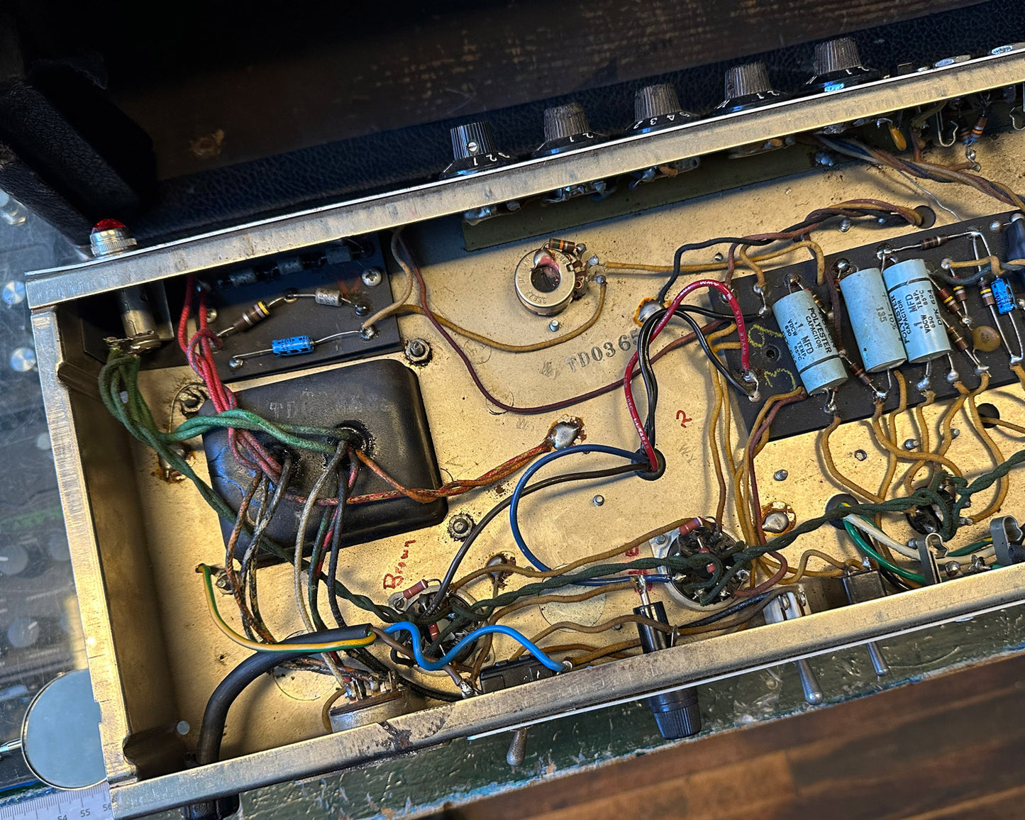 1965 Fender Bandmaster - Blackface (Original Export Model - 240v)