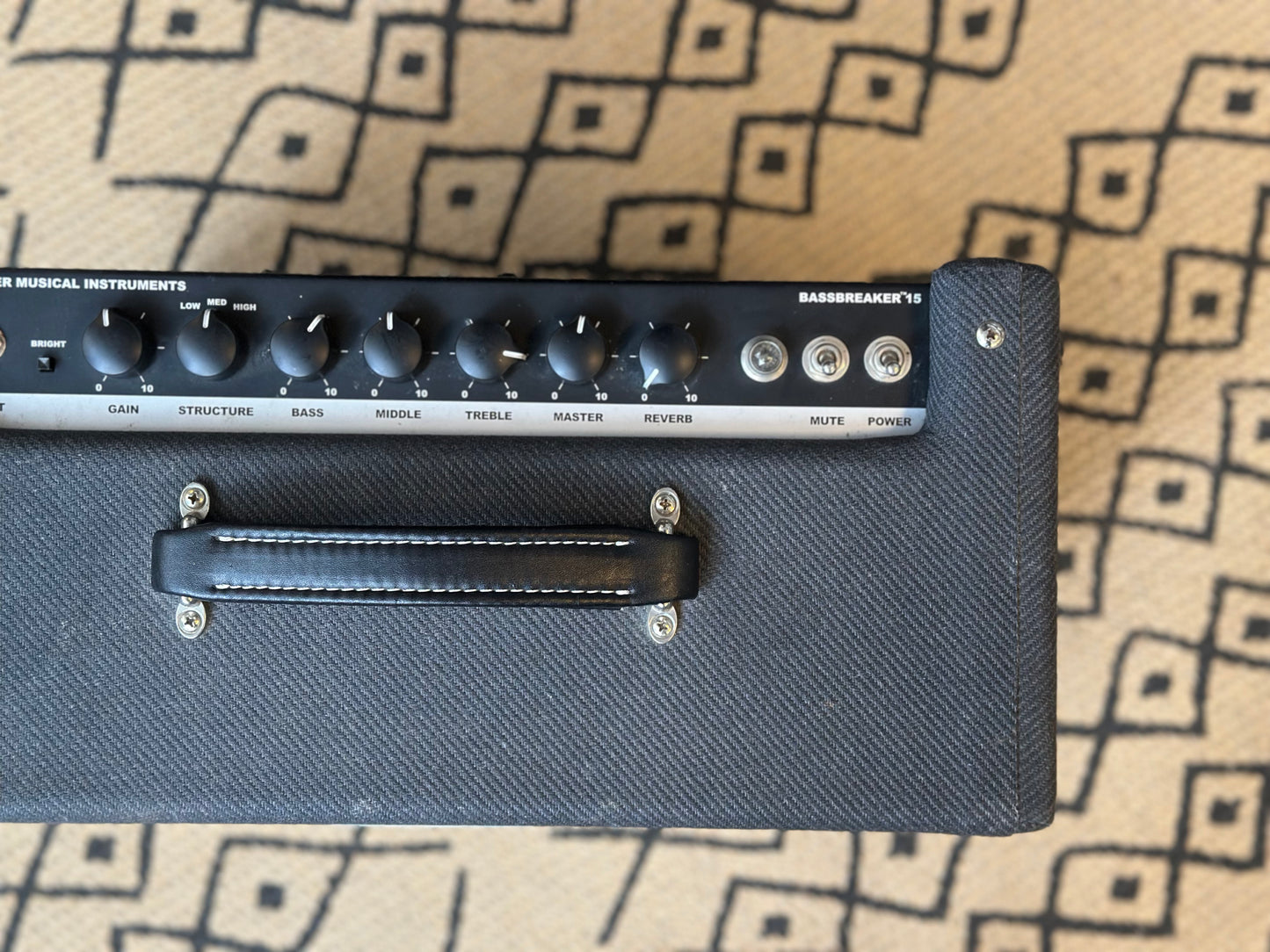 Fender Bassbreaker 15 Watt 1x12" Combo Amplifier