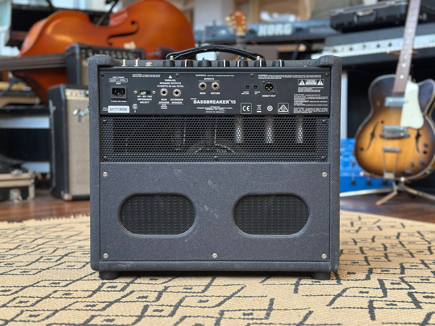 Fender Bassbreaker 15 Watt 1x12" Combo Amplifier