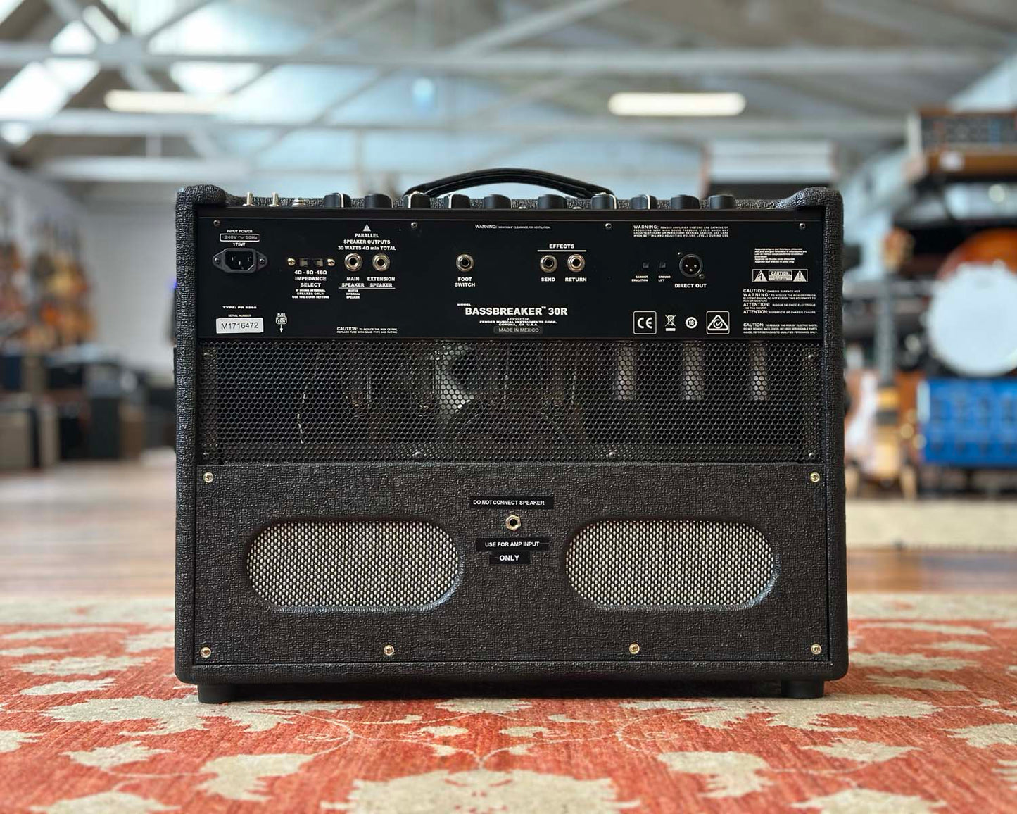 Fender Bassbreaker 30R 30 Watt 1x12" Tube Amplifier w/Reverb
