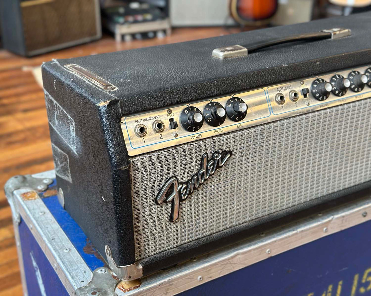 1976 Fender Bassman 100 'Silverface' Amp Head