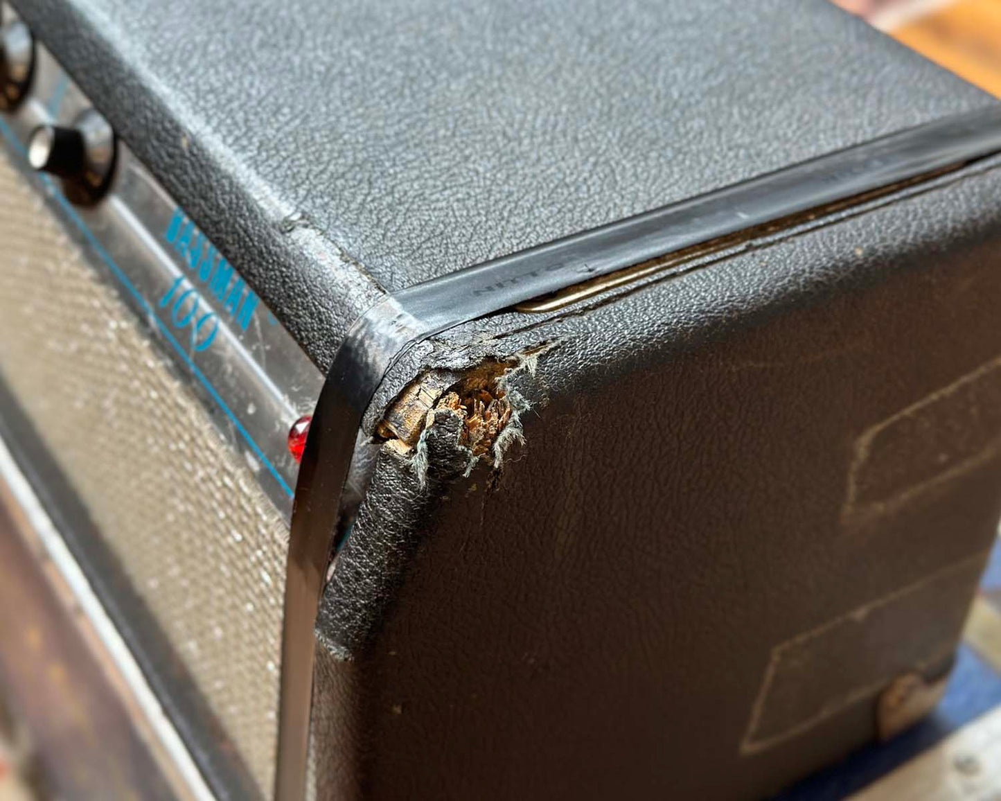 1976 Fender Bassman 100 'Silverface' Amp Head