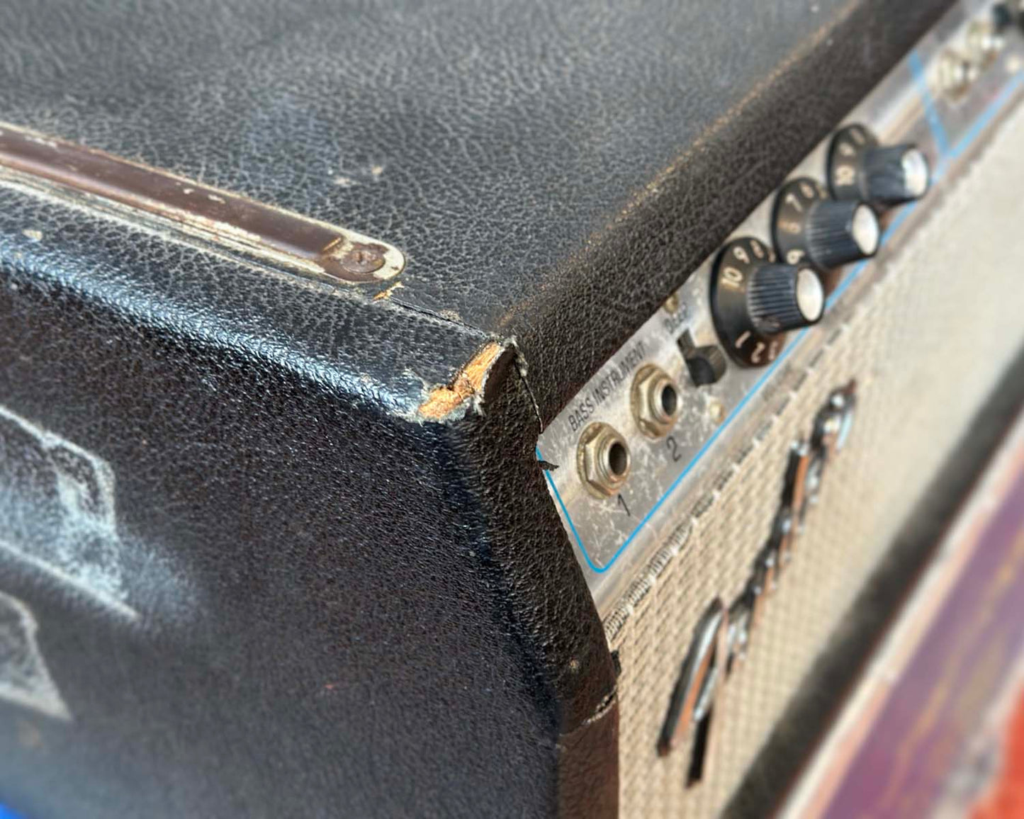 1976 Fender Bassman 100 'Silverface' Amp Head