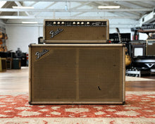 Load image into Gallery viewer, 1964 Fender Bassman 6G6-B w/ Matching 2x12 Piggyback Cabinet

