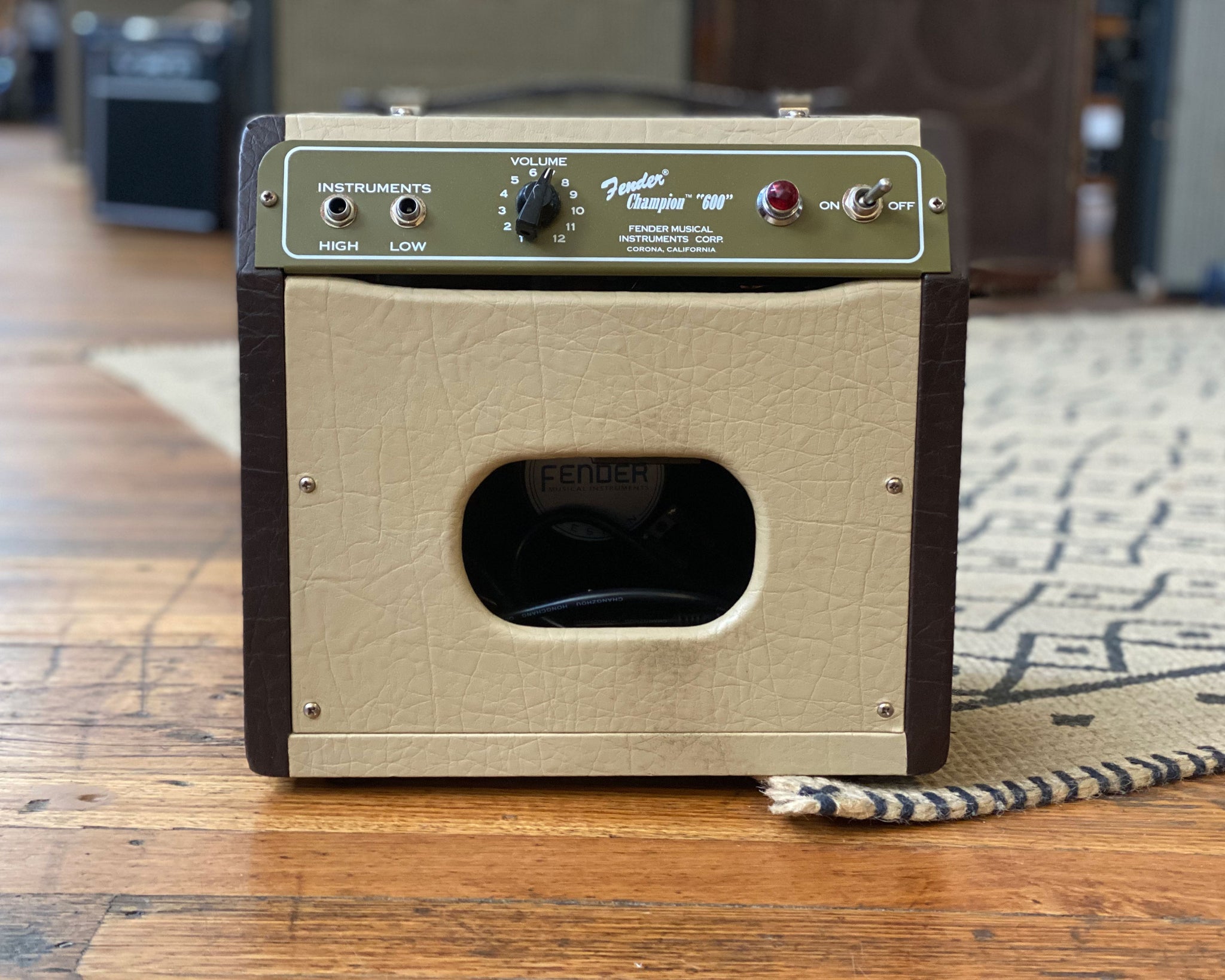 Fender deals 600 amp