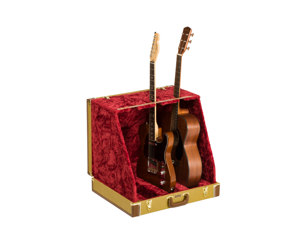 Fender Classic Series Case Stand - 3 Guitar Tweed
