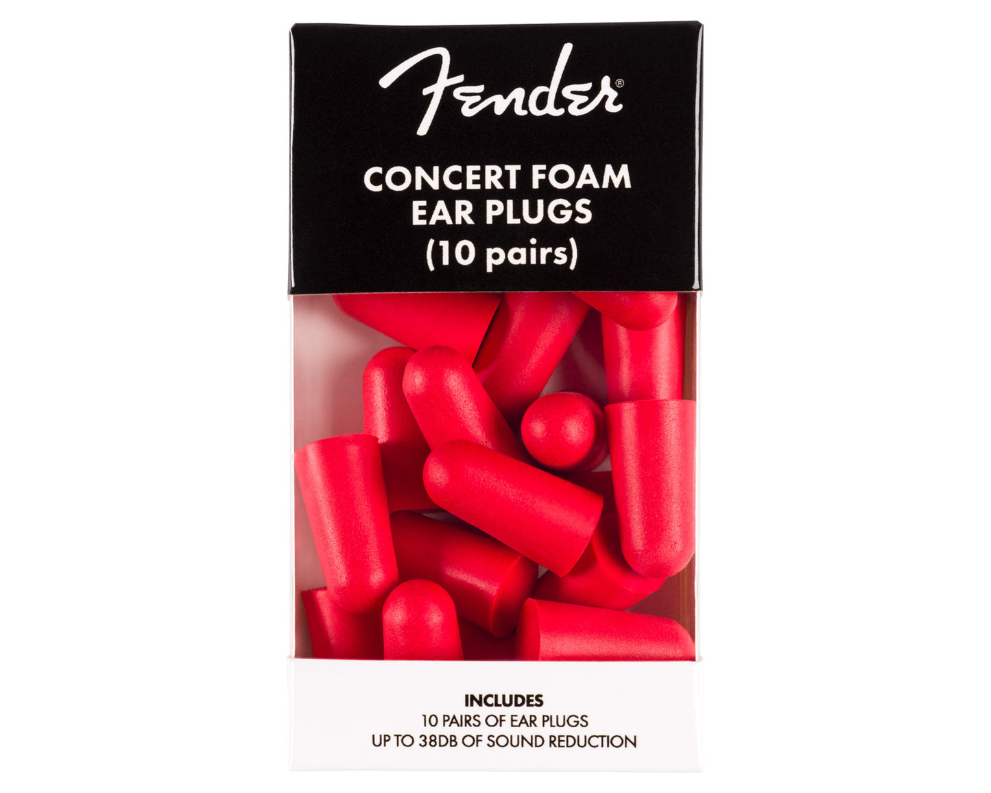 Fender Concert Ear Plugs (10 Pairs)