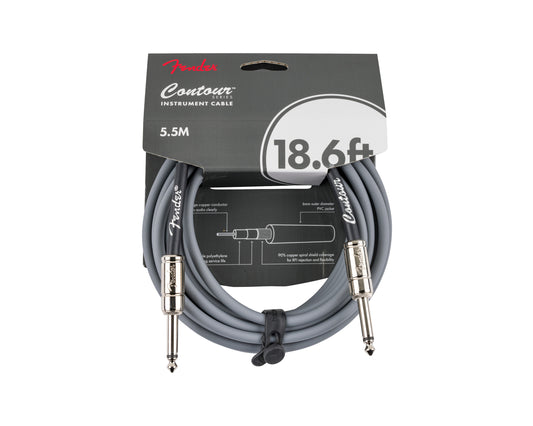 Fender Contour Instrument Cable Inca Silver 18.6'