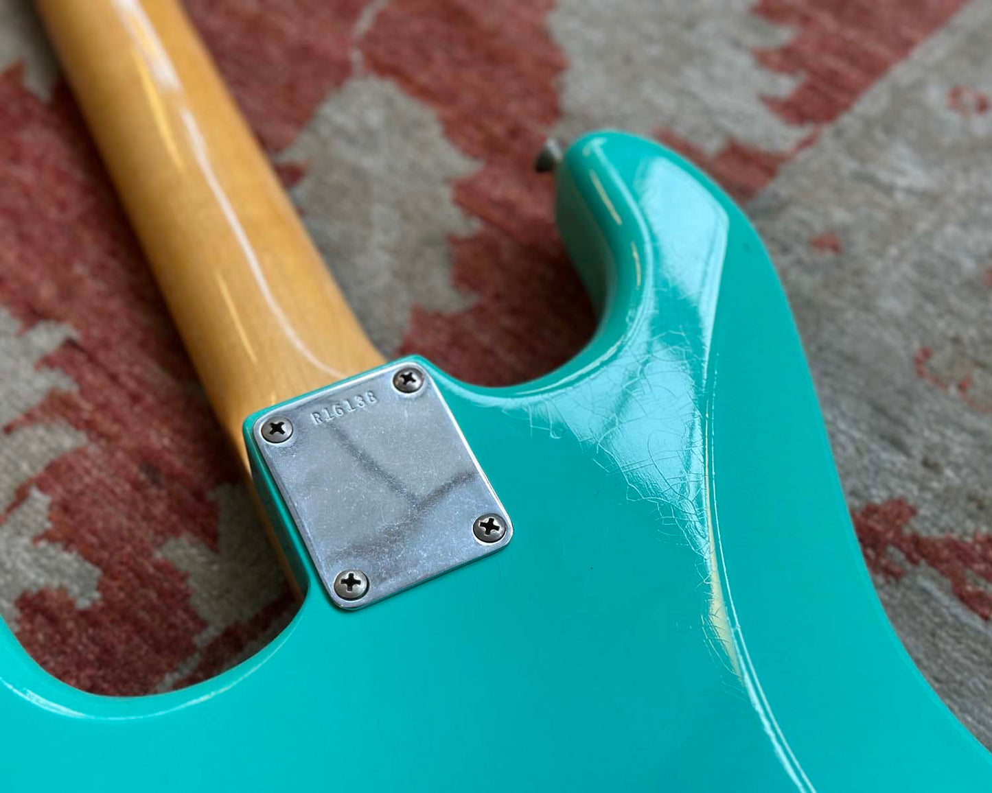 2002 Fender Custom Shop 1960 Stratocaster Relic - Seafoam Green w/OHSC