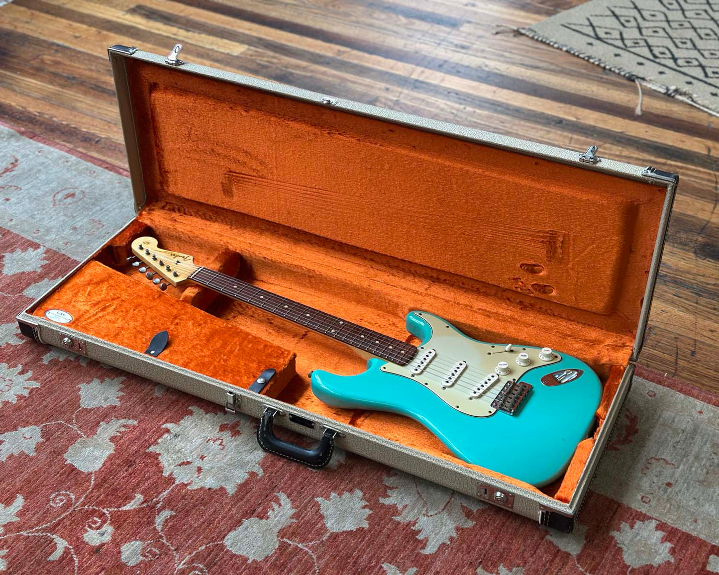 2002 Fender Custom Shop 1960 Stratocaster Relic - Seafoam Green w/OHSC