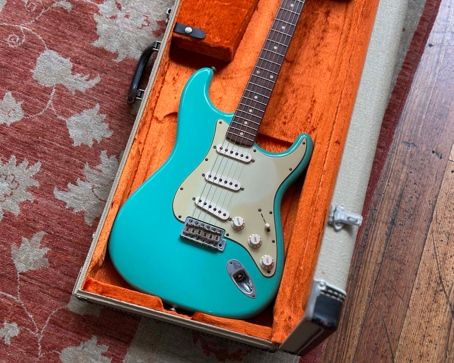 2002 Fender Custom Shop 1960 Stratocaster Relic - Seafoam Green w/OHSC