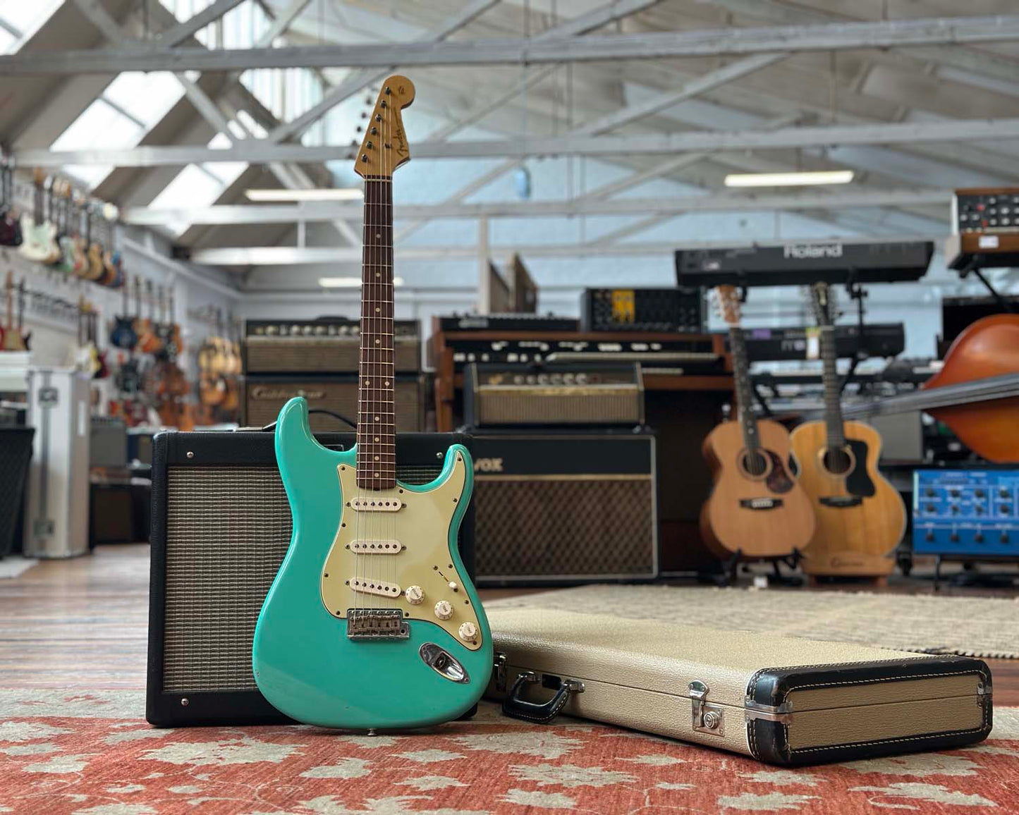 2002 Fender Custom Shop 1960 Stratocaster Relic - Seafoam Green w/OHSC