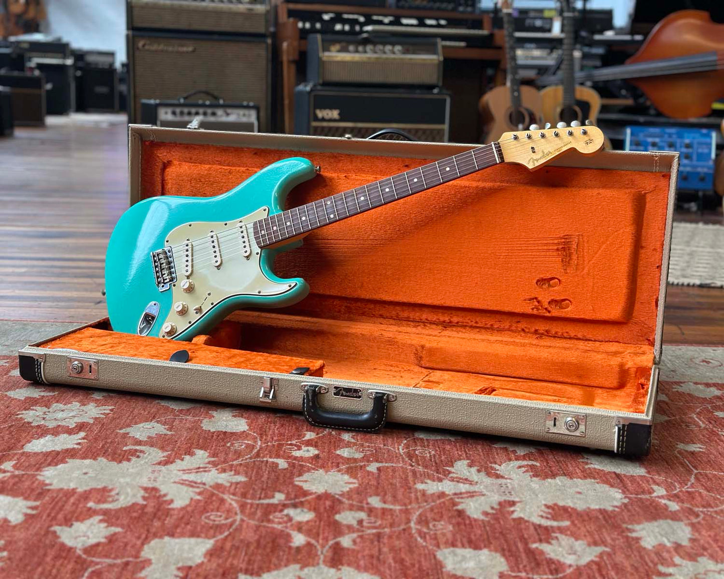 2002 Fender Custom Shop 1960 Stratocaster Relic - Seafoam Green w/OHSC