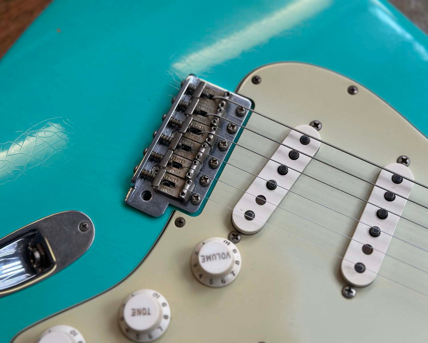 2002 Fender Custom Shop 1960 Stratocaster Relic - Seafoam Green w/OHSC