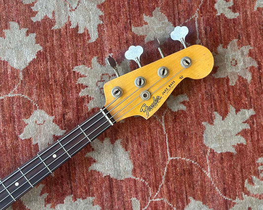 2020 Fender Custom Shop '62 Jazz Bass Journeyman Relic - Shell Pink