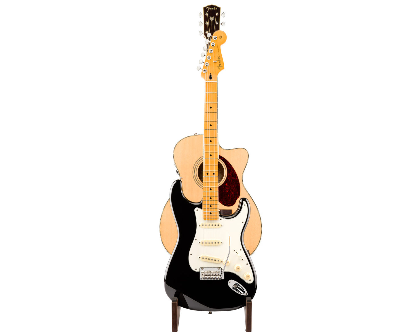 Fender Deluxe Wooden 2-Tier Multi Stand