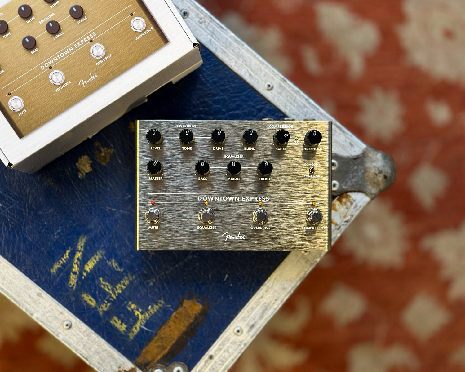 Fender エフェクター Bass Multi Effect Pedal Fender Downtown Express Bass Multi-Effect Pedal | Sweetwater
