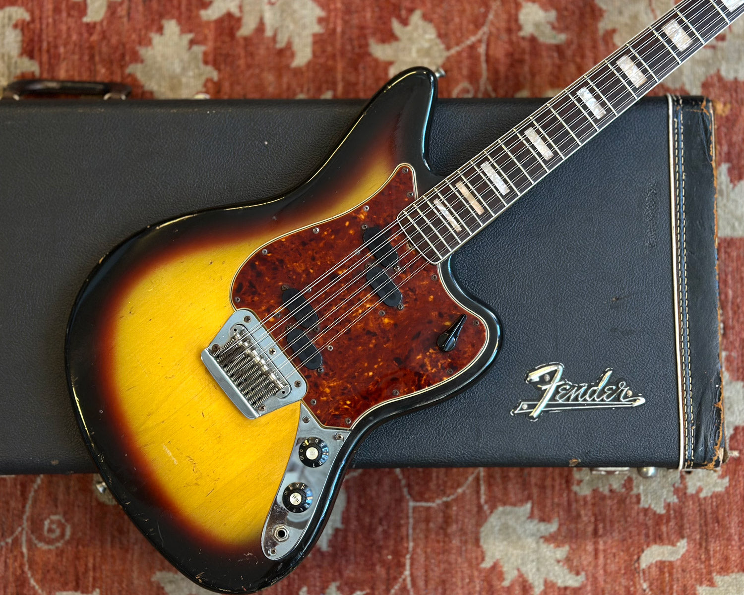 1966 Fender Electric XII Target Burst 