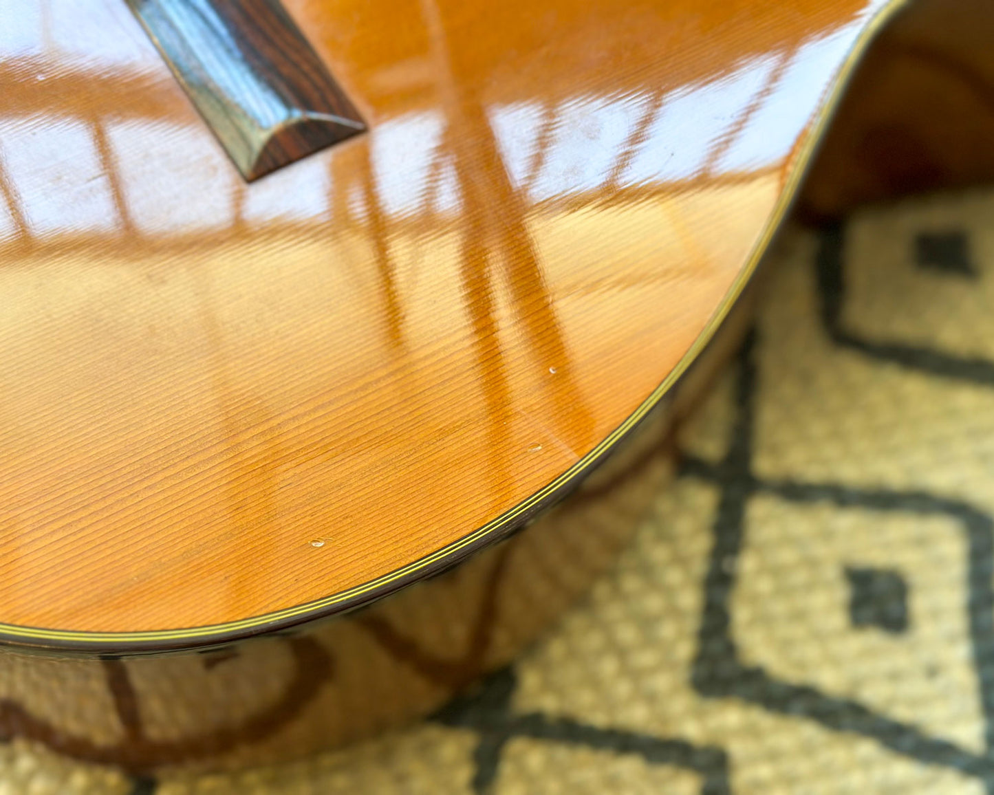 Made in Japan Fender FC-30 Classical Guitar - Solid Rosewood Back & Sides