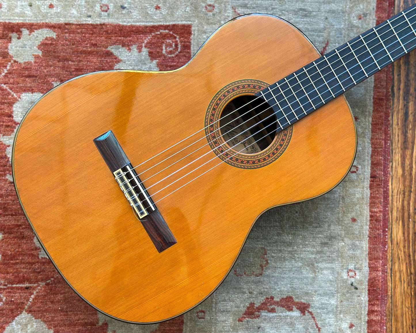 Made in Japan Fender FC-30 Classical Guitar - Solid Rosewood Back & Sides