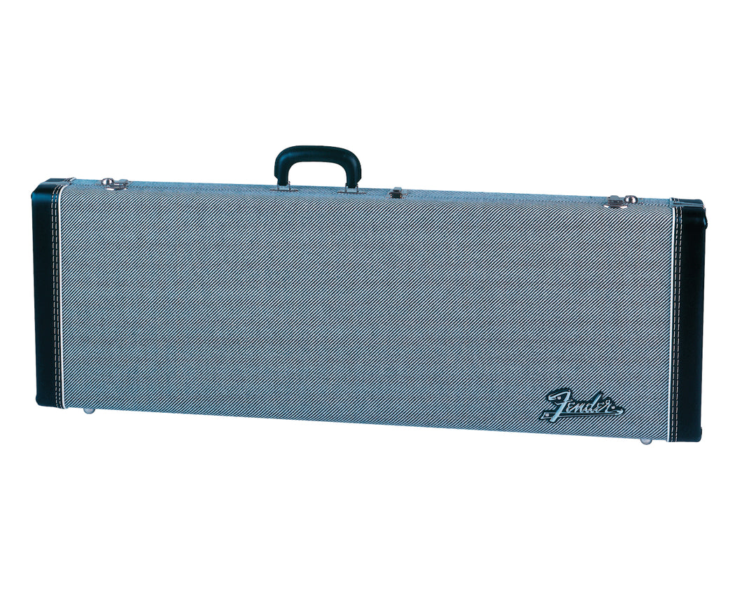 Fender G&G Deluxe Strat/Tele Hardshell Case - Black Tweed with Black Interior