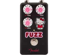 Load image into Gallery viewer, Fender Hello Kitty Black Fuzz Pedal
