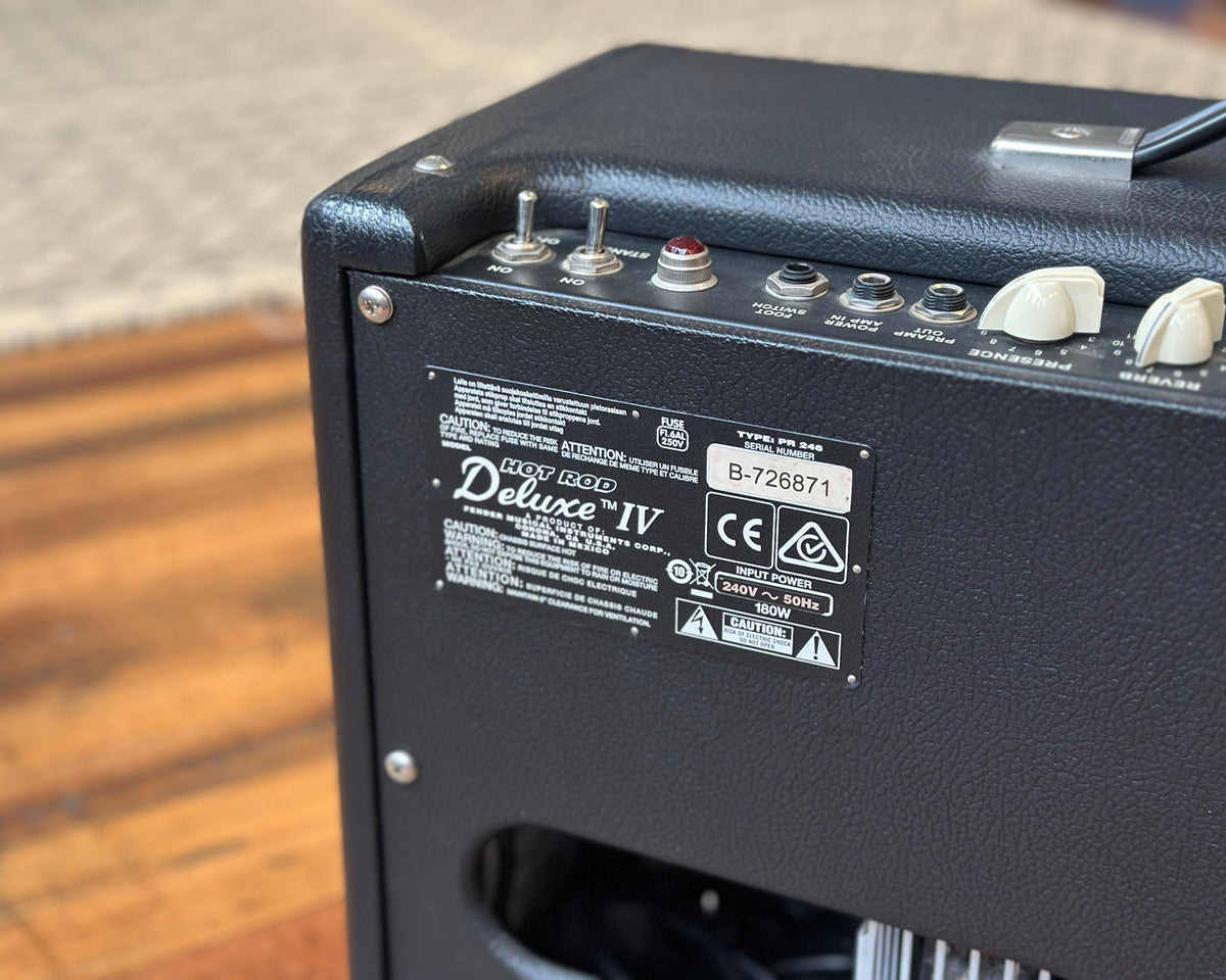 Fender Hot Rod Deluxe IV 1x12" Valve Combo