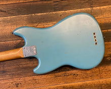 Load image into Gallery viewer, Fender JMJ Road Worn Mustang Bass - Daphne Blue
