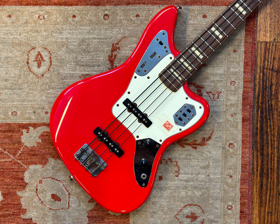 2007 Fender JAB J-Craft Jaguar Bass - Hot Rod Red!