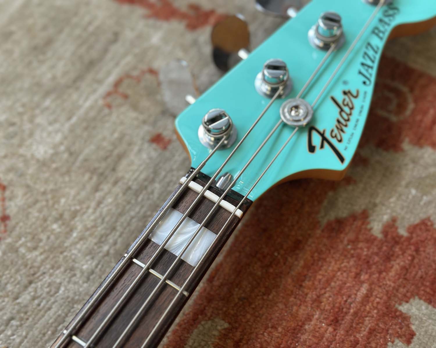 Fender Jino Jazz Bass - Seafoam Green – Found Sound