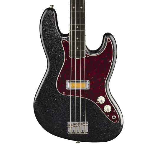 Fender Limited Edition Gold Foil Jazz Bass - Black Sparkle