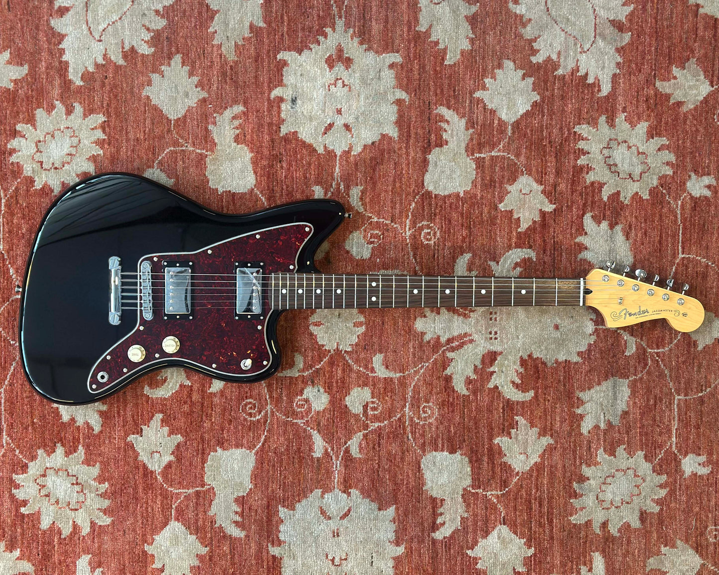 Fender Made in Japan Adjusto-Matic Jazzmaster HH - Black